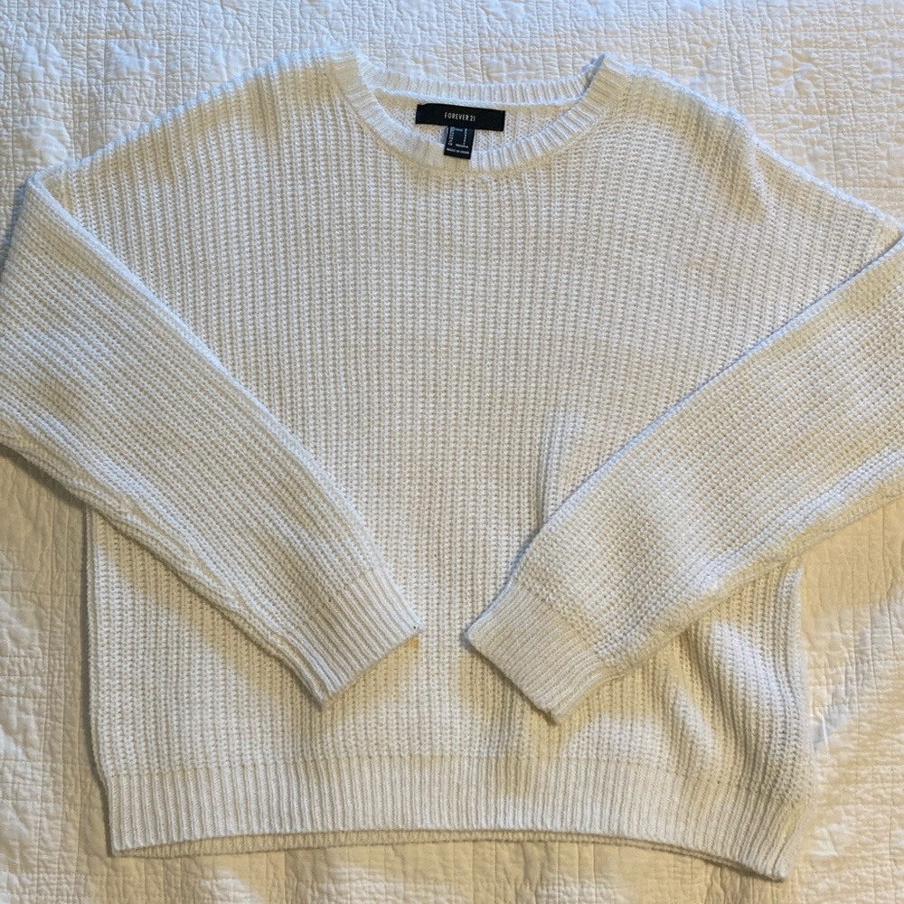White sweater